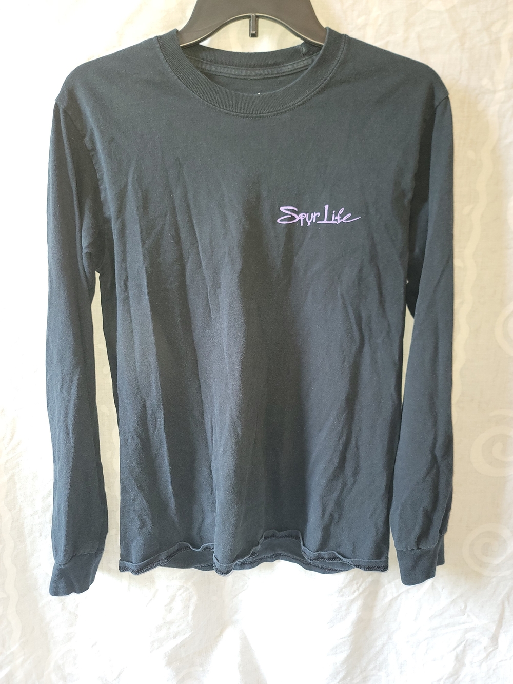 Womens' Long Sleeve Spir Life Tee in Black